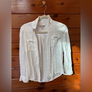 White Button-Up Shirt